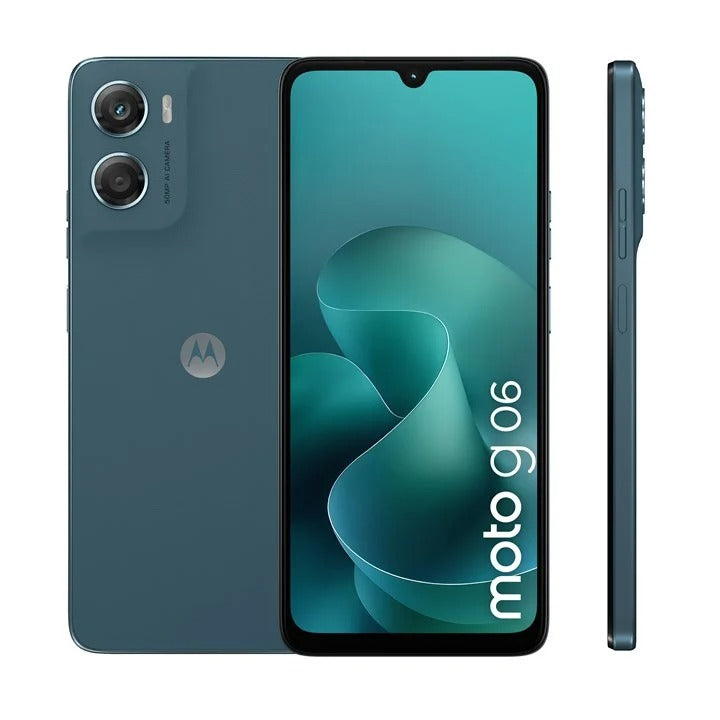 Motorola Moto G06 17.5 Cm (6.88) Dual SIM Android 15 4G USB Type-C 4 GB 64 GB 5200 mAh Blue